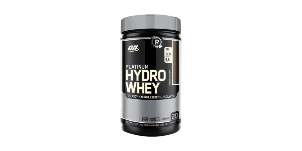 2(a) Optimum Nutrition Platinum Hydrowhey Powder-Turbo Chocolate