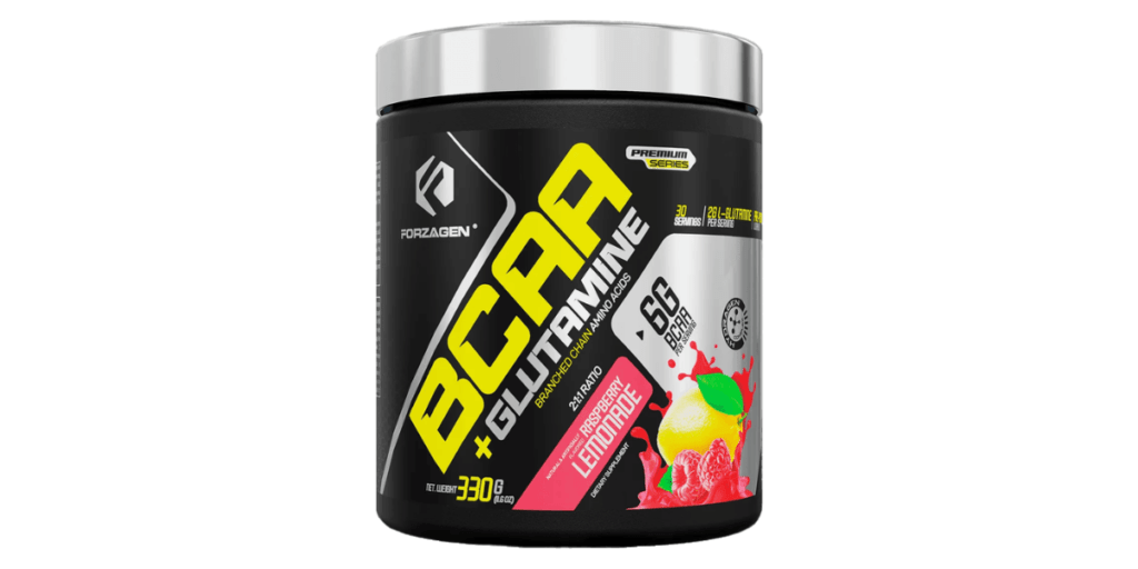 3.(b) Forzagen Bcaa’s + Glutamine with Hydragen Complex-Raspberry Lemonade