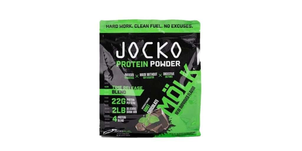 3(e) Jocko Fuel Molk Protein Powder Bag-Mint Chocolate