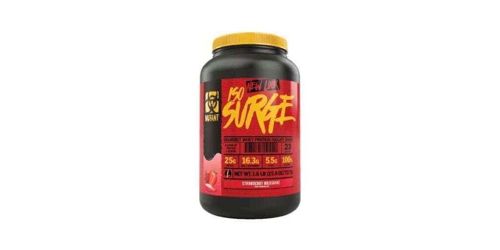 4(a) mutant Iso Surge - Pure Whey Isolate-Strawberry Milkshake