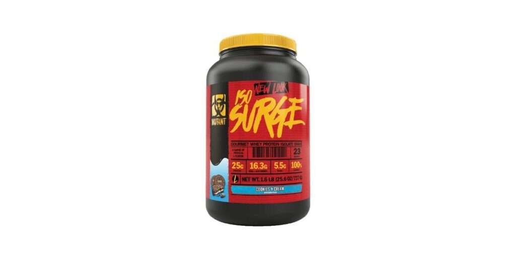 4(d) mutant Iso Surge - Pure Whey Isolate-Cookies n Cream