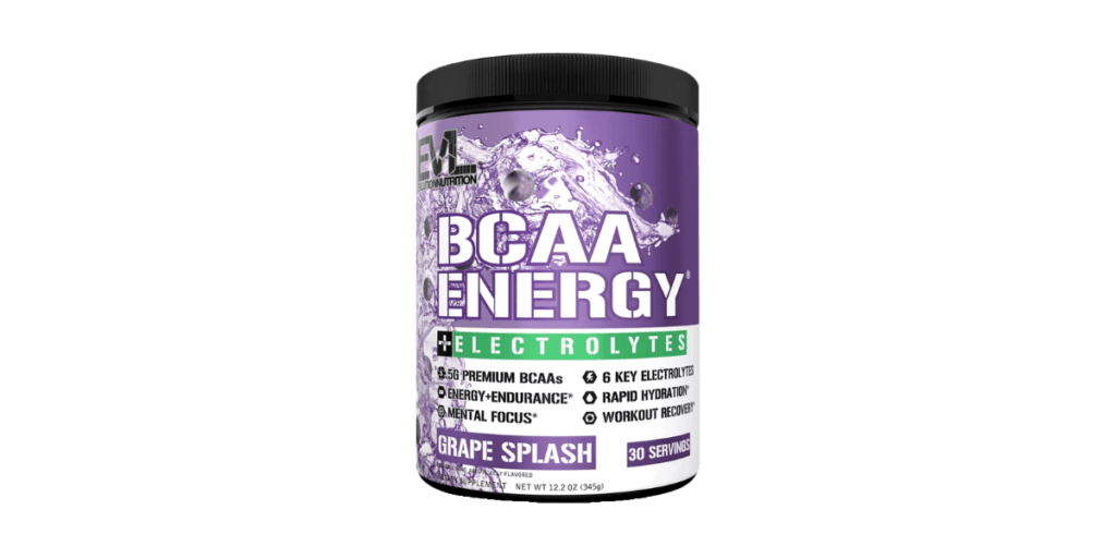 2bb. Evolution Nutrition BCAA Energy + Electrolytes-Grape Splash